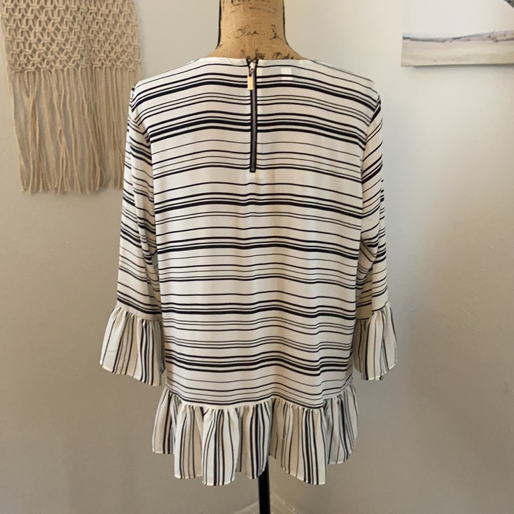Alfani Ruffled Blouse - Picture 2 of 5